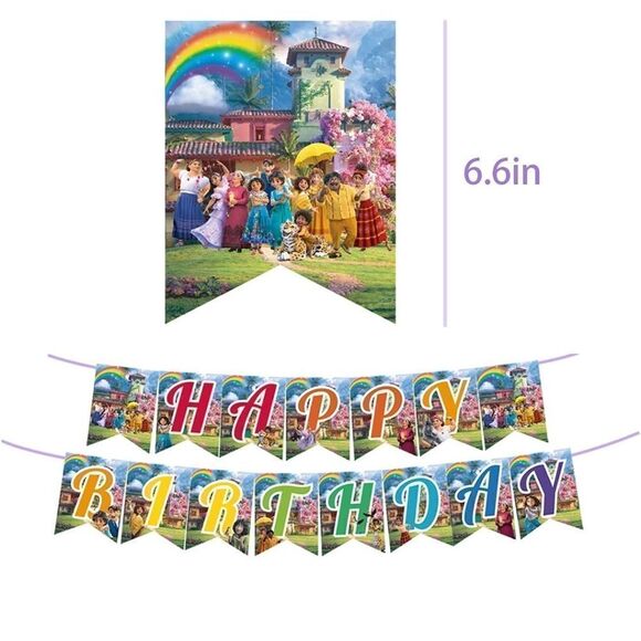 NWT Encanto Birthday Party Supplies, Encanto Party Decorations For 3rd Birthday - Picture 4 of 7